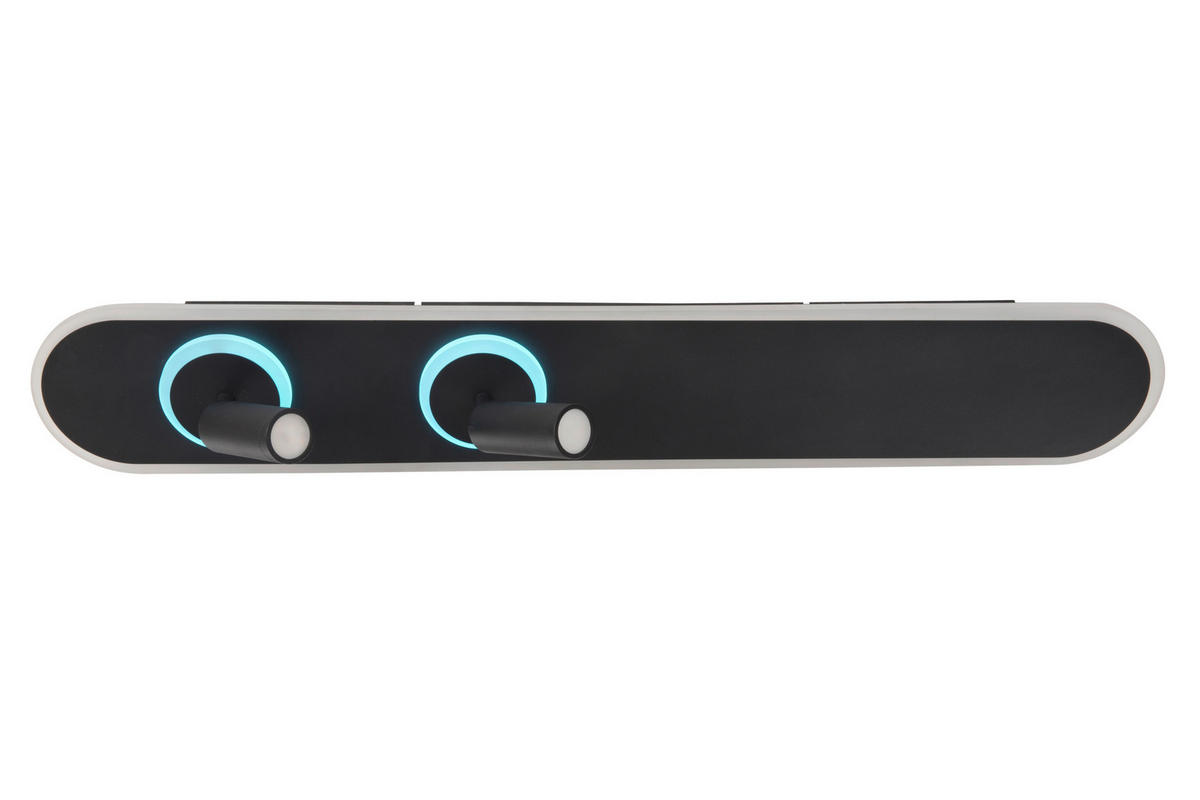 APLICĂ DE PERETE CU LED - Trend, plastic/metal (90/15/12cm) - Novel