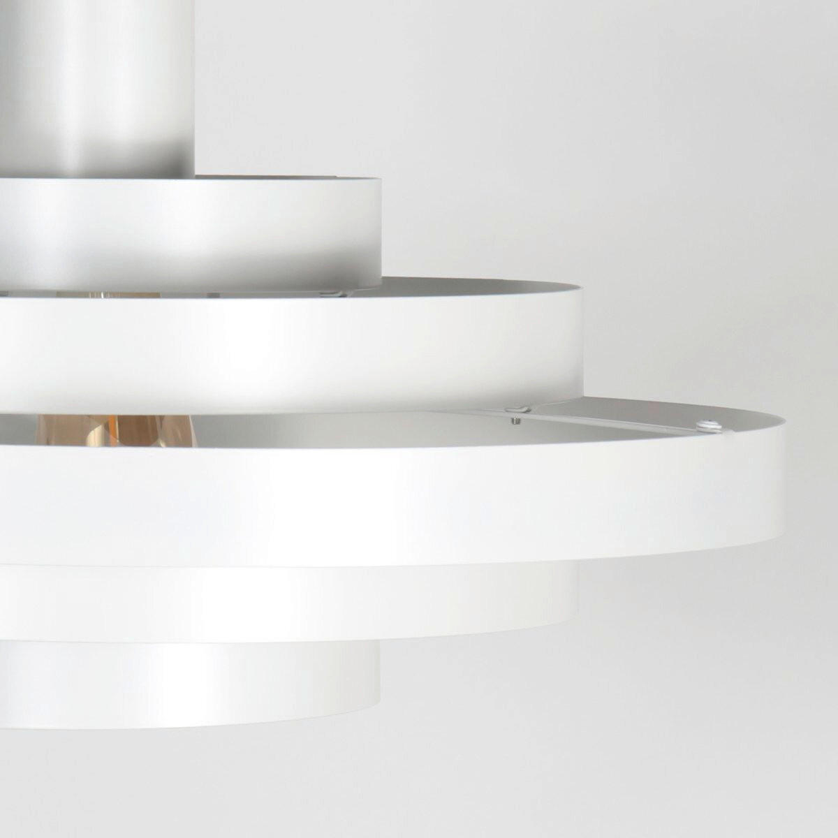 HÄNGELEUCHTE  50/160/50 cm   - Weiss, Trend, Metall (50/160/50cm)