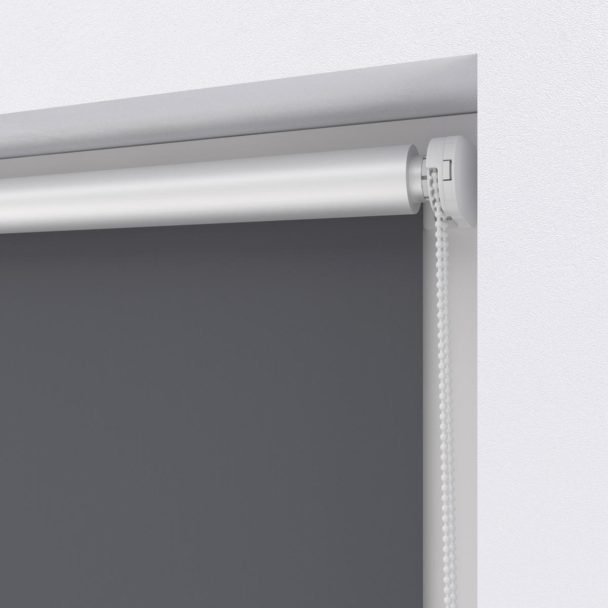 ROLLO  blickdicht  70/150 cm    - Grau, Basics, Kunststoff (70/150cm)