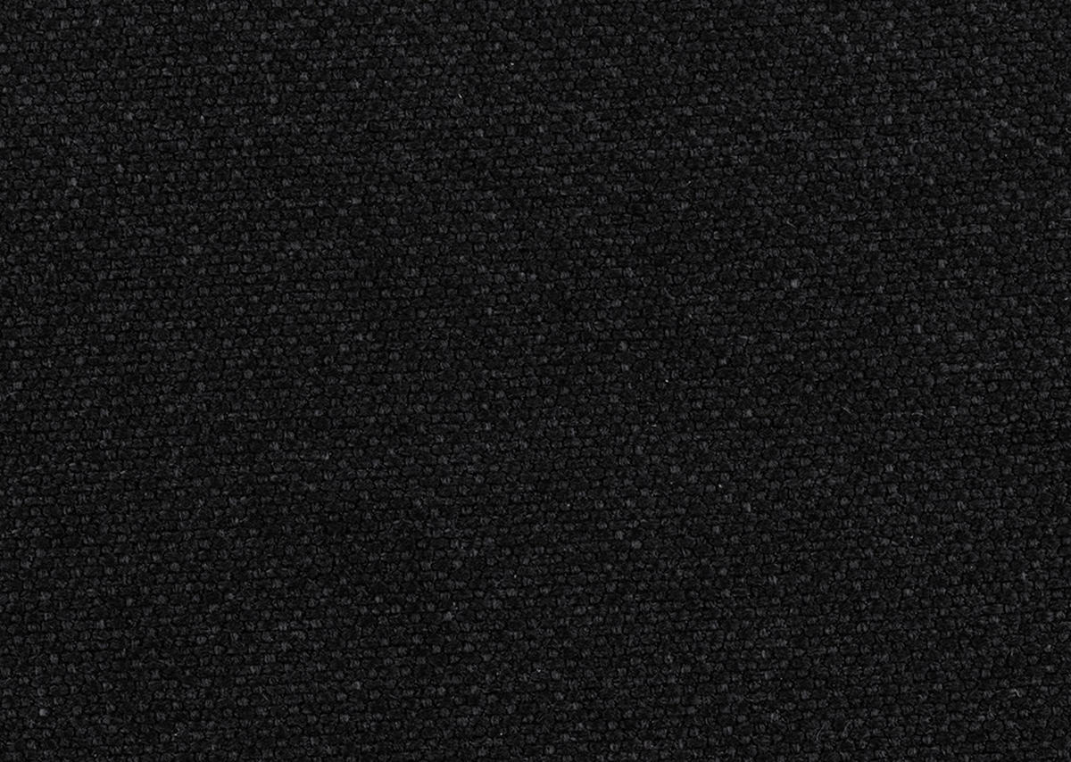 WOHNLANDSCHAFT in Chenille Schwarz  - Chromfarben/Schwarz, Design, Kunststoff/Textil (198/301/165cm) - Xora