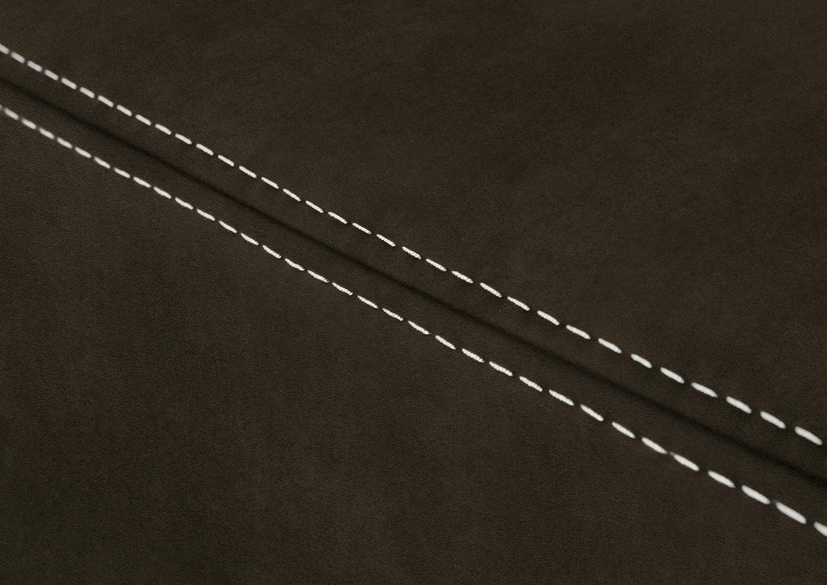 ECKSOFA in Mikrofaser Grün  223/275 cm  - Beige/Alufarben, KONVENTIONELL, Textil/Metall (223/275cm) - Beldomo Comfort