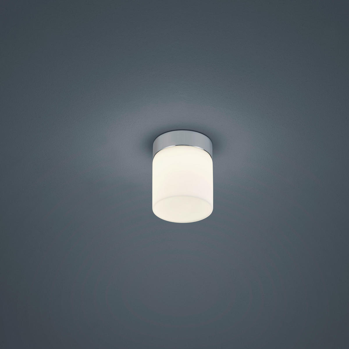 LED-DECKENLEUCHTE 10/12,5 cm   - Chromfarben, Design, Metall (10/12,5cm) - Helestra