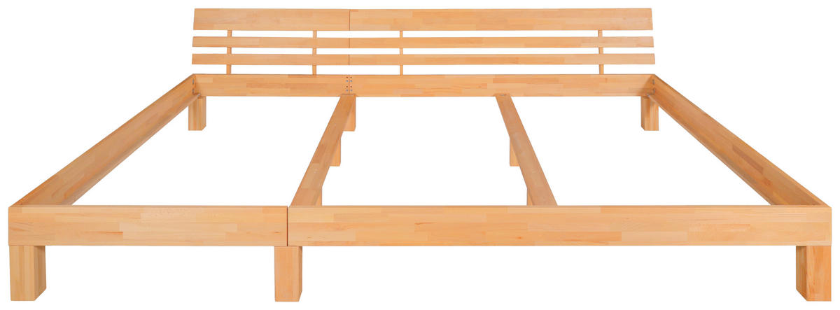 FAMILIENBETT - Buchefarben, MODERN, Holz (270/200cm) - P & B