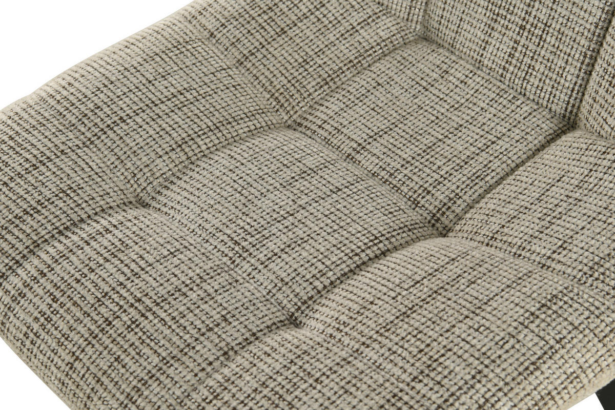 ŽIDLE, šedá - šedá/černá, Design, kov/textil (45/88/55cm) - Carryhome