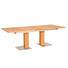 ESSTISCH Kernbuche furniert, mehrschichtige Massivholzplatte (Tischlerplatte) rechteckig Buchefarben - Buchefarben, KONVENTIONELL, Holz/Metall (190(235)/100/75cm) - Venjakob