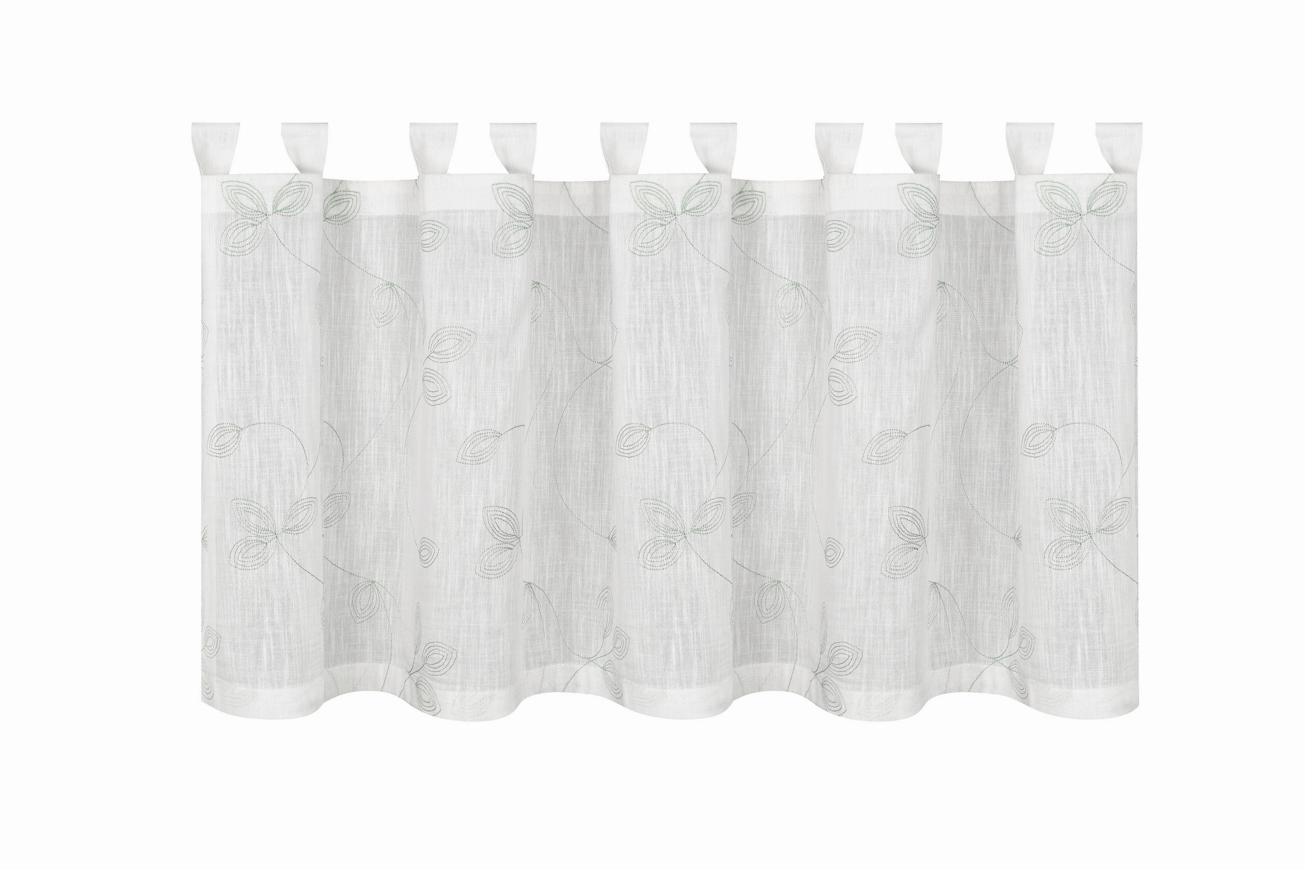 KURZGARDINE   150/50 cm   - Grau, Basics, Textil (150/50cm)