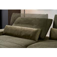 ECKSOFA Olivgrün Webstoff  - Schwarz/Olivgrün, KONVENTIONELL, Textil/Metall (191/273cm) - Carryhome