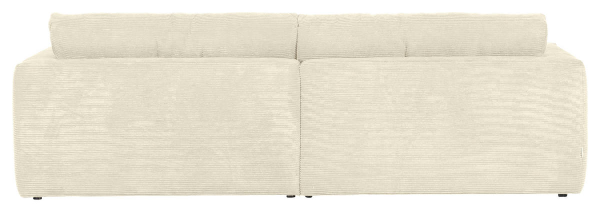 NAGY KANAPÉ textil natúr színű  - natúr színű/fekete, Konventionell, műanyag/textil (260/66/115cm) - MID.YOU