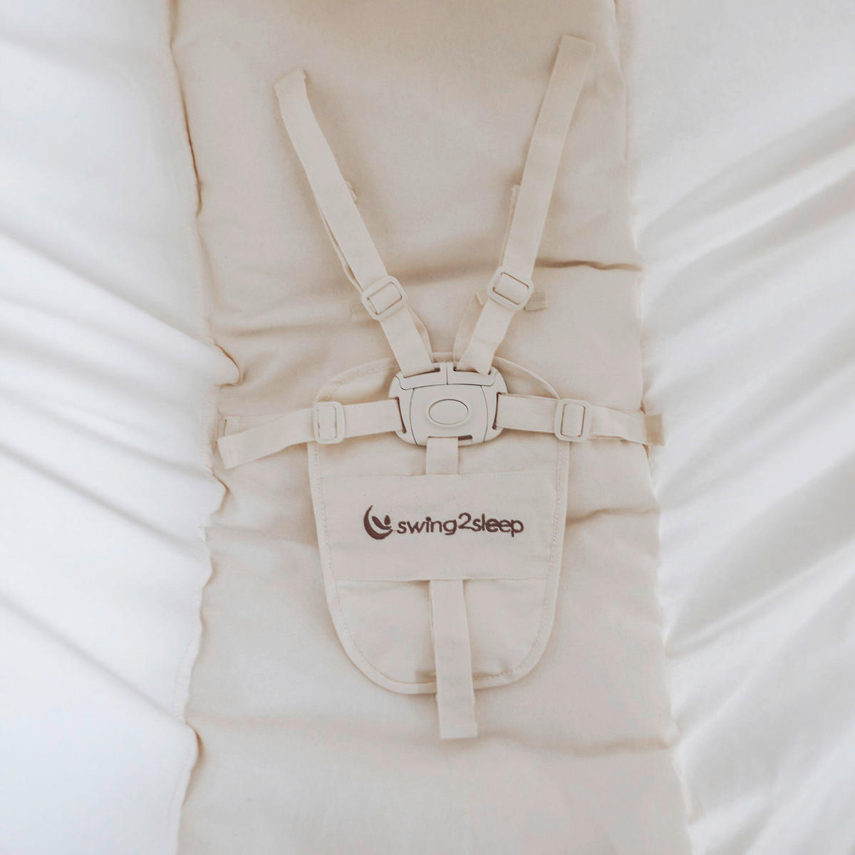 FEDERWIEGENZUBEHÖR   - Beige, Basics, Textil (16/22/0,5cm) - swing2sleep