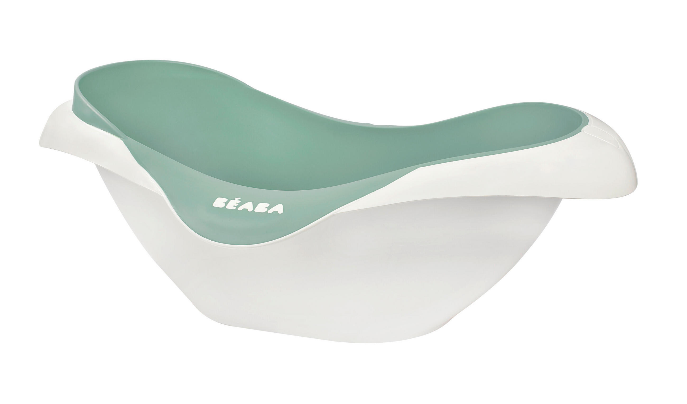 BABYBADEWANNE  - Salbeigrün/Weiß, Basics, Kunststoff (82/55/29cm) - Beaba