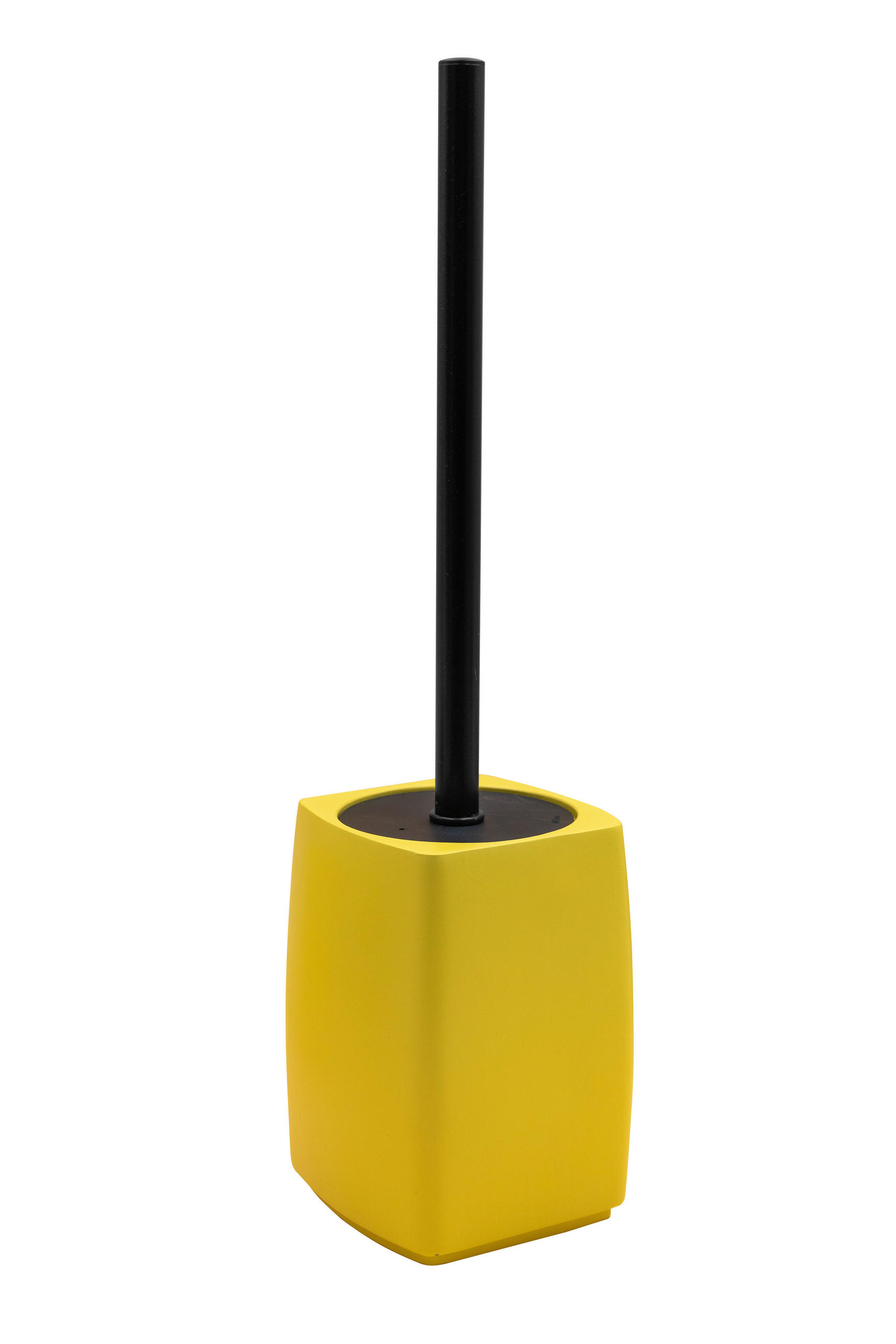 WC-BÜRSTENGARNITUR Kunststoff  Kunststoff   - Gelb/Schwarz, Basics, Kunststoff (15,5/40,3/10,3cm) - Sadena