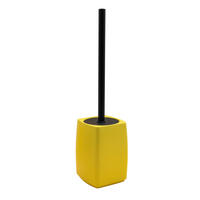 WC-BÜRSTENGARNITUR Kunststoff  Kunststoff   - Gelb/Schwarz, Basics, Kunststoff (15,5/40,3/10,3cm) - Sadena