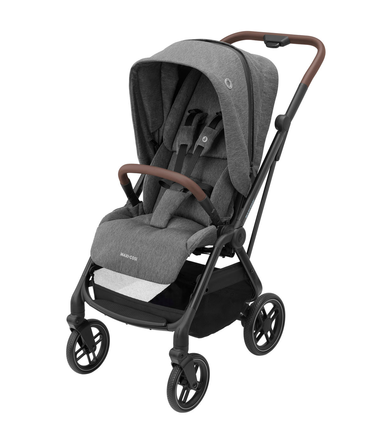 KIŠOBRAN KOLICA  Leona 2  - siva/crna, Osnovno, metal/plastika (46,5/103,5/85,5cm) - Maxi-Cosi