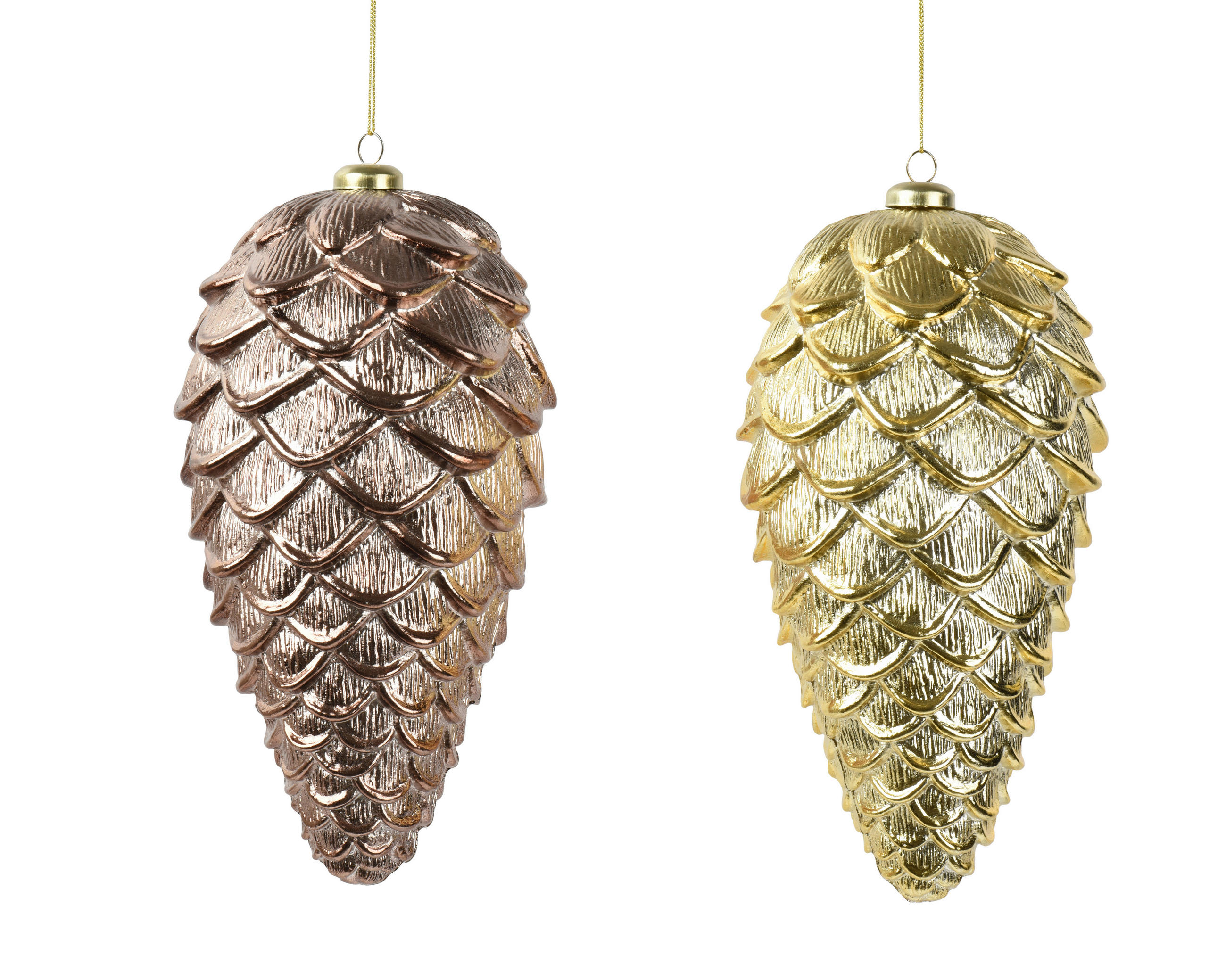 CHRISTBAUMKUGEL 12/12/12 cm  - Goldfarben, LIFESTYLE, Kunststoff (12/12/12cm)