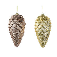 CHRISTBAUMKUGEL 12/12/12 cm  - Goldfarben, LIFESTYLE, Kunststoff (12/12/12cm)