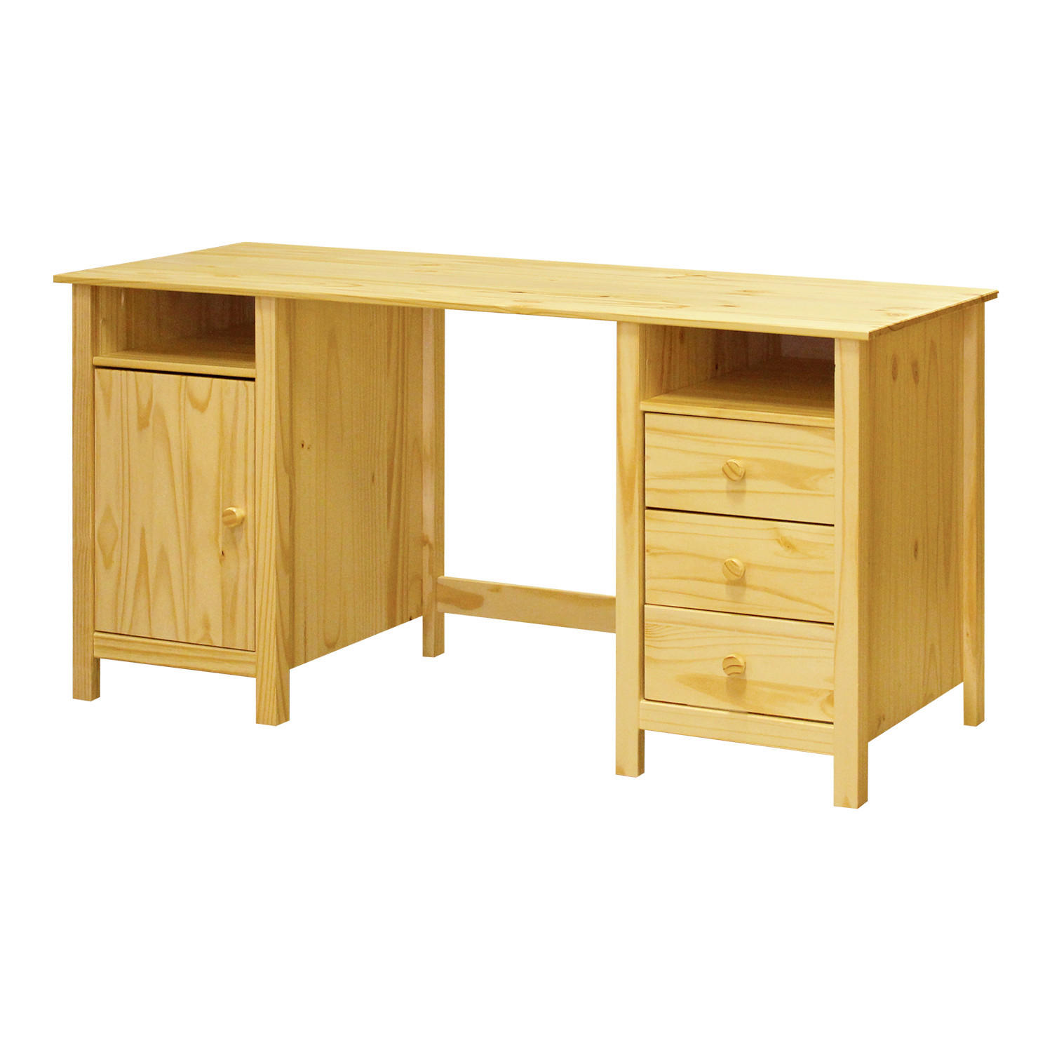 SCHREIBTISCH 150/54/74 cm Naturfarben  - Naturfarben, Basics, Holz (150/54/74cm) - Livetastic