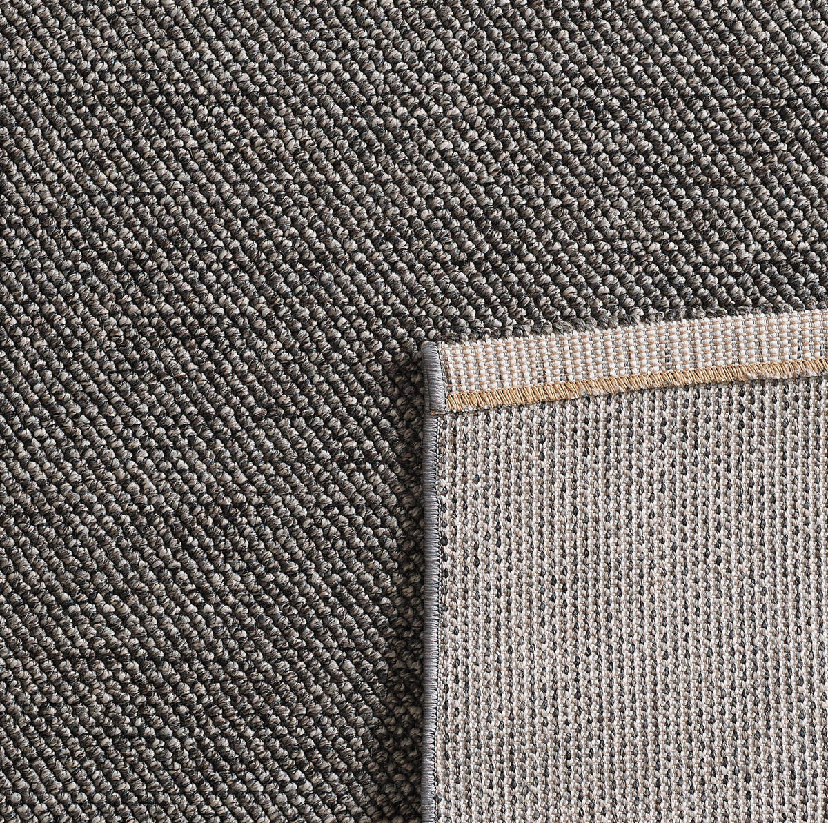 LÄUFER 80/250 cm LOOM  - Grau, Basics, Textil (80/250cm) - Novel