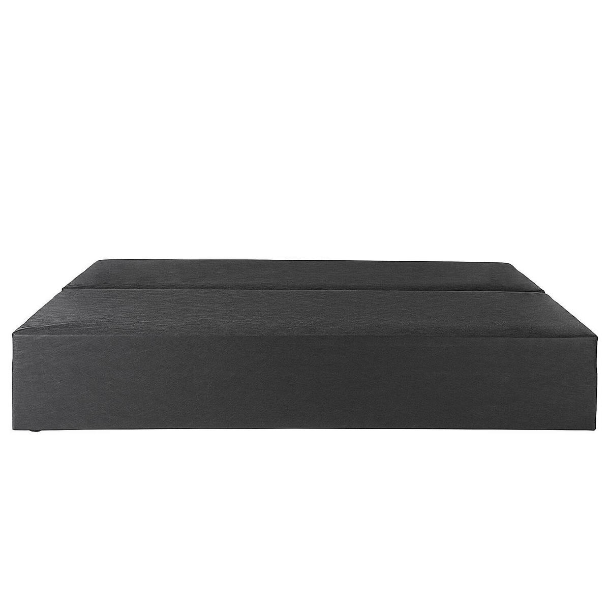 BOXSPRINGBETT 240/200 cm  in Hellgrau  - Hellgrau, Design, Textil (240/200cm) - home24