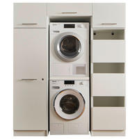 HAUSWIRTSCHAFTSRAUM 167,5/200/67,5 cm  in Weiß  - Weiß, Design, Holzwerkstoff (167,5/200/67,5cm)