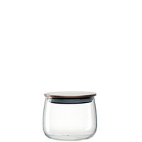 POSODA ZA SLADKOR  TE PER TE  9,7/8/9,7 cm           - prozorno, Basics, kovina/steklo (9,7/8/9,7cm) - Leonardo