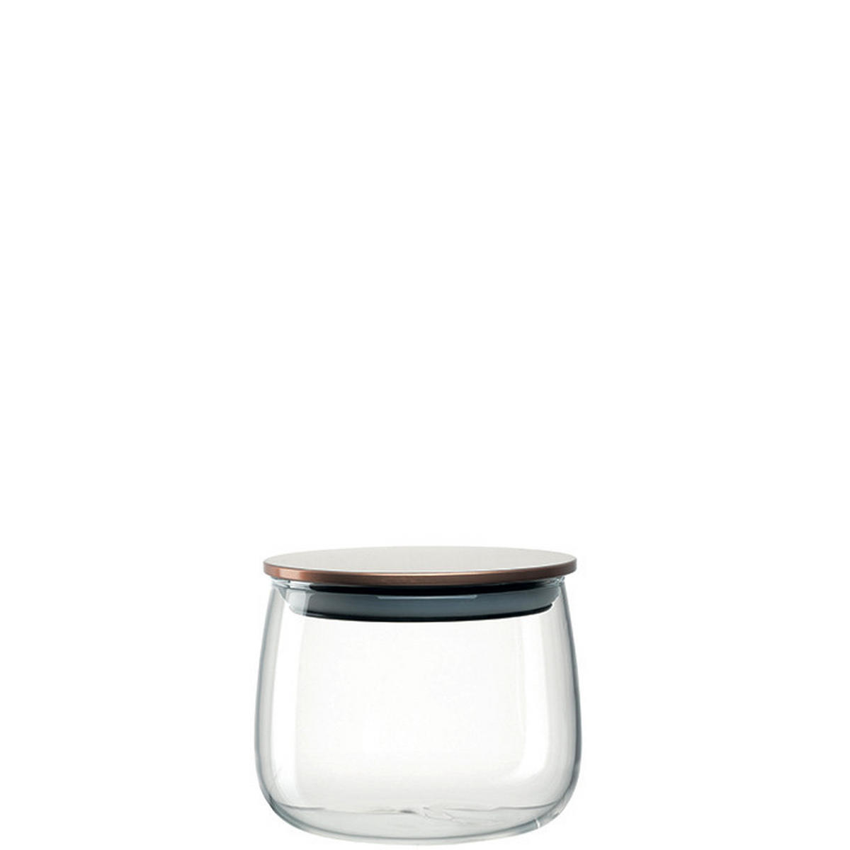 POSODA ZA SLADKOR  TE PER TE  9,7/8/9,7 cm           - prozorno, Basics, kovina/steklo (9,7/8/9,7cm) - Leonardo