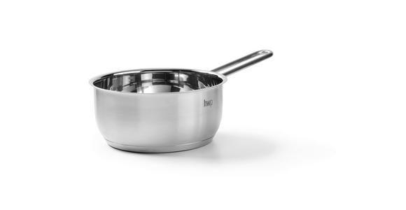 KOCHTOPFSET SAPHIRA 4-teilig  - Klar/Edelstahlfarben, Basics, Glas/Metall - Homeware Profession.