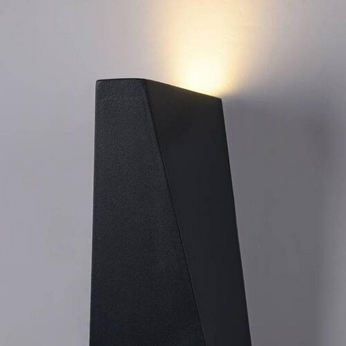 AUßENWANDLEUCHTE Outdoor   - Schwarz, Trend, Metall (20/9/9cm) - MAYTONI