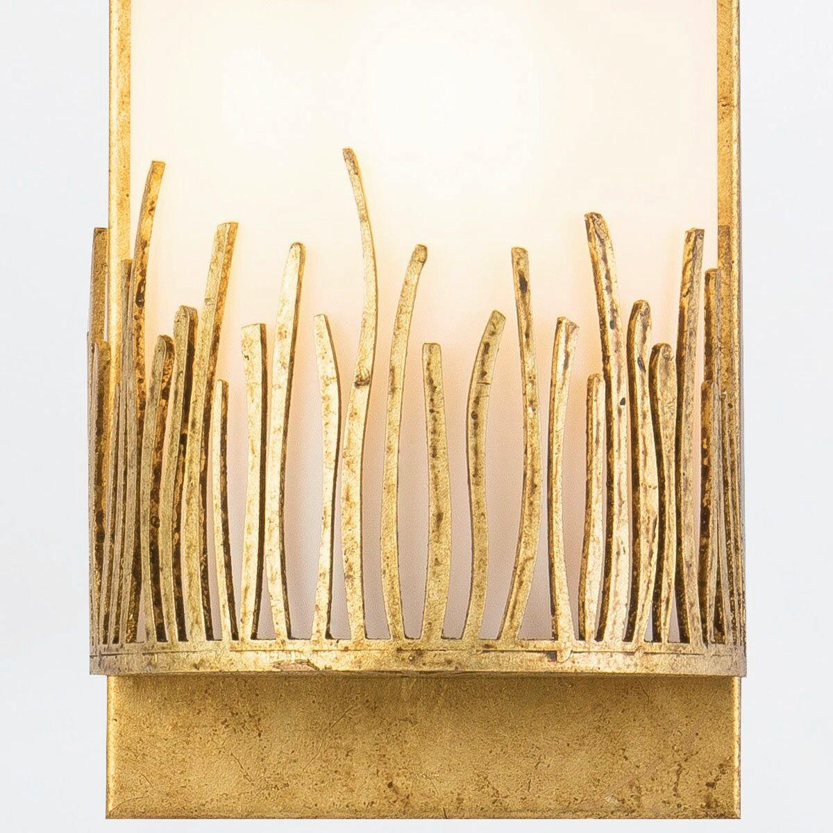 WANDLEUCHTE Hinkley 25,4/15,2/11,4 cm  - Goldfarben, KONVENTIONELL, Glas/Metall (25,4/15,2/11,4cm) - Elstead Lighting