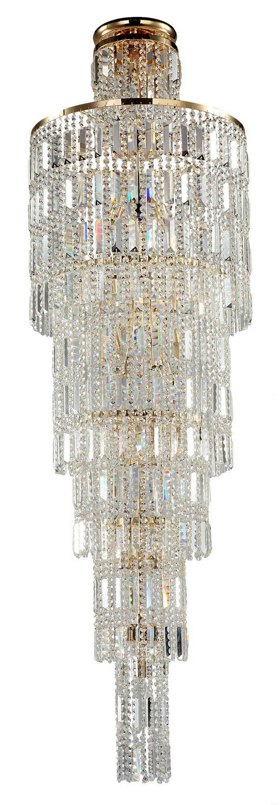 TAKKRONA Royal Classic 50/170 cm  - guldfärgad, Trend, metall (50/170cm) - MAYTONI