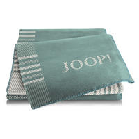 WOHNDECKE FRAMES 150/200 cm  - Türkis/Naturfarben, Basics, Textil (150/200cm) - Joop!