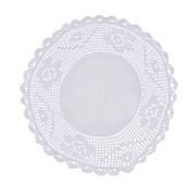 PLATZDECKCHEN 25 cm - Weiß, LIFESTYLE, Textil (25cm)