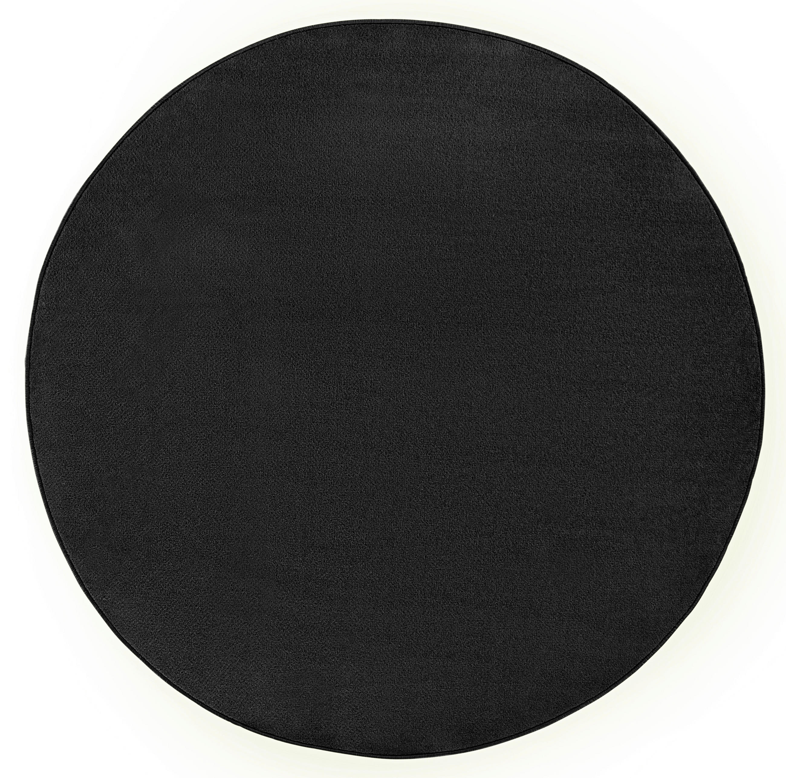 FLACHWEBETEPPICH 200 cm Fancy Schwarz  - Schwarz, Basics, Kunststoff (200cm)