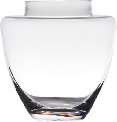 VASE  - Transparent, Basics, Glas (19/19cm)
