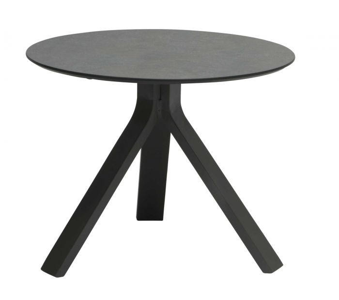 GARTENBEISTELLTISCH 55/55/43 cm Metall  - Anthrazit, Basics, Kunststoff/Metall (55/55/43cm) - Stern