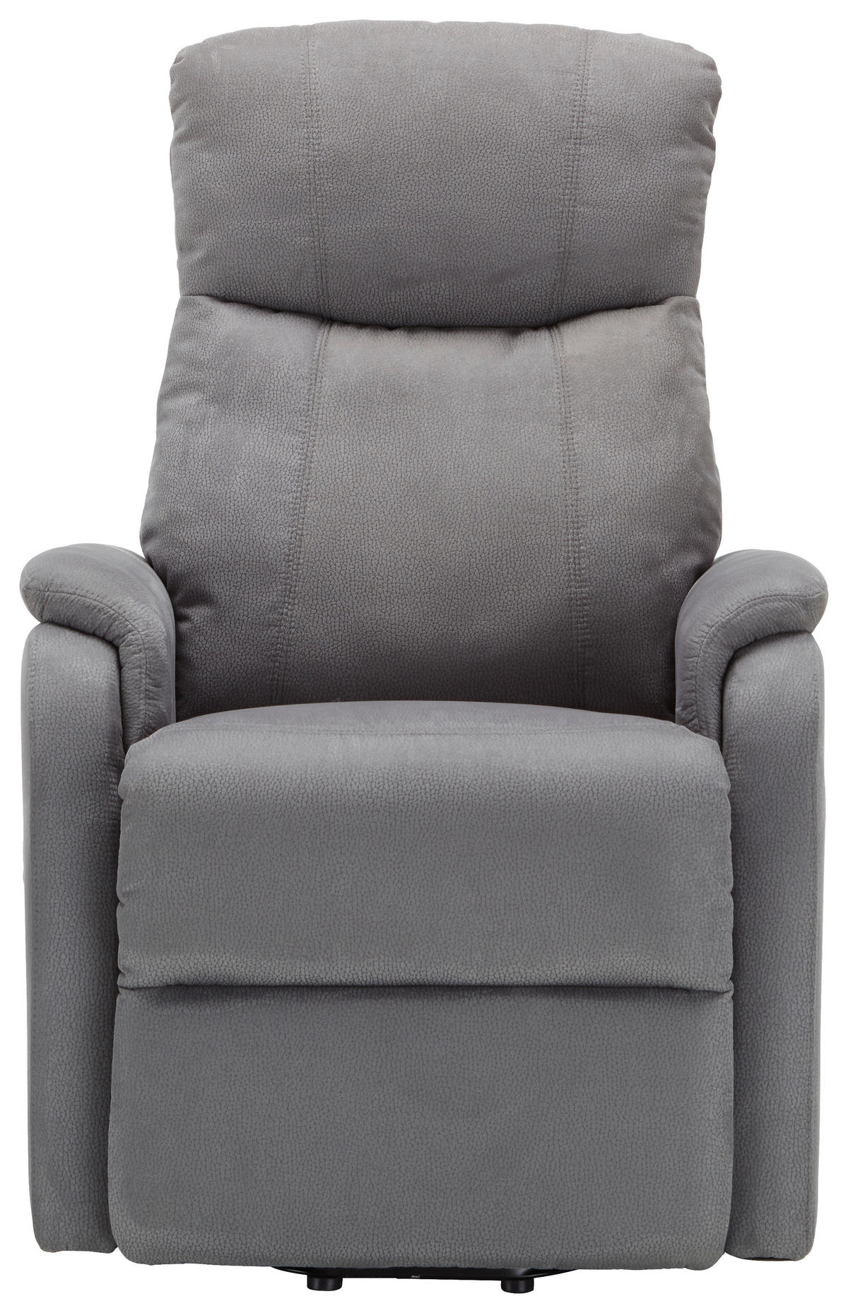 RELAXFÅTÖLJ i metall, plast, textil grå  - grå, Klassisk, metall/textil (73/110/94cm) - Hom`in