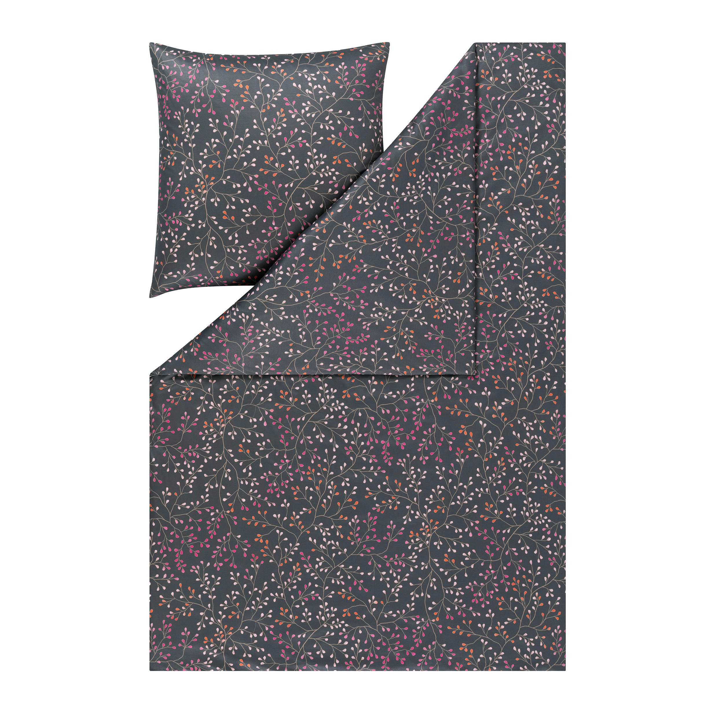 POSTELJNINA Atelier 140/200 cm interlock džersi siva  - siva, Konvencionalno, tekstil (140/200cm) - Estella