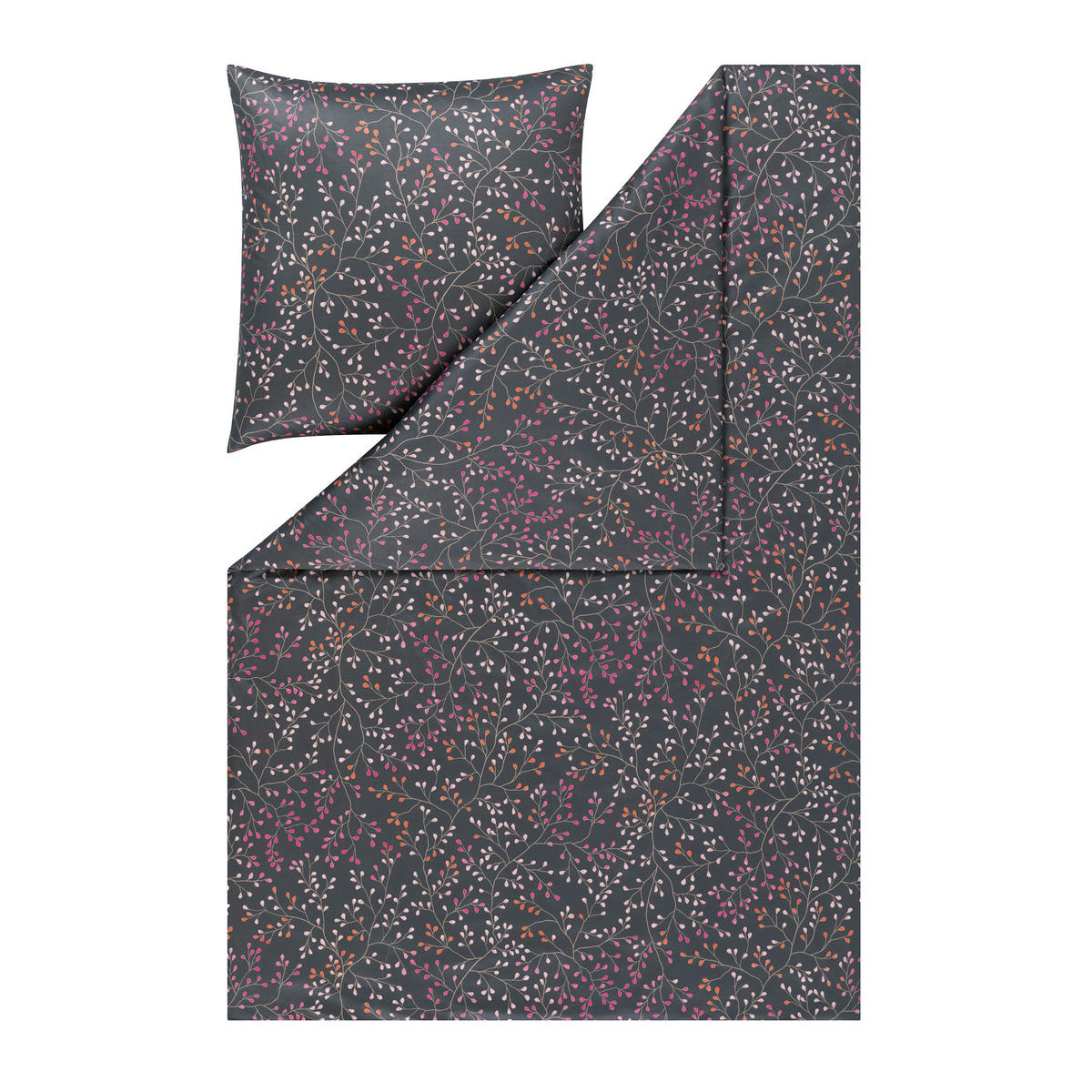 POSTELJNINA Atelier 140/200 cm interlock džersi siva  - siva, Konvencionalno, tekstil (140/200cm) - Estella