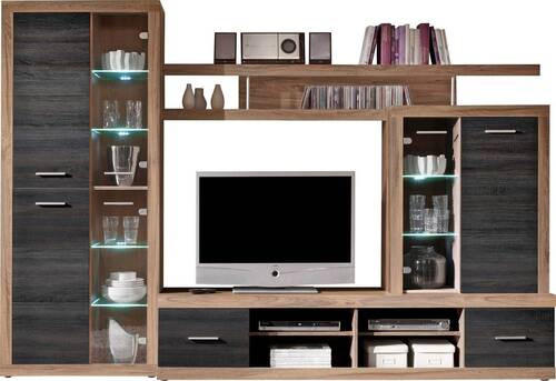 Xora VIACDIELNA OBÝVACIA STENA, farba vlašského orecha