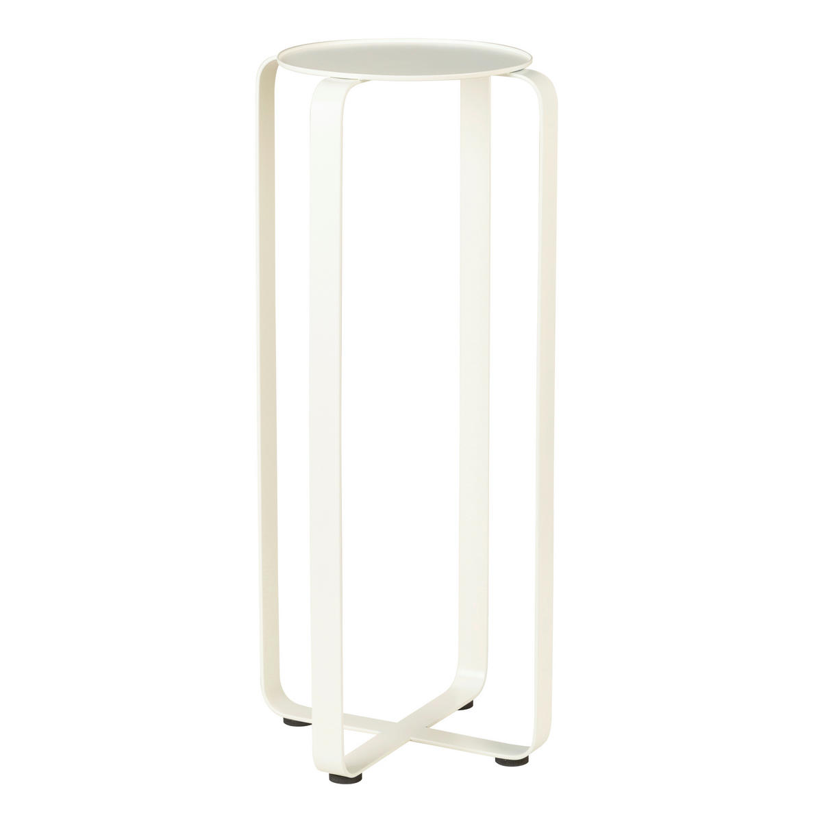 DEKOSÄULE - Weiß, Basics, Metall (23/51/23cm)