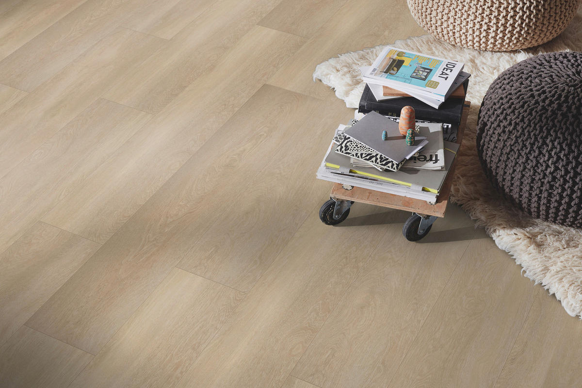 LAMINATBODEN Exquisit Plus  - Eichefarben, KONVENTIONELL, Holz (138.0/24.4/0.8cm)