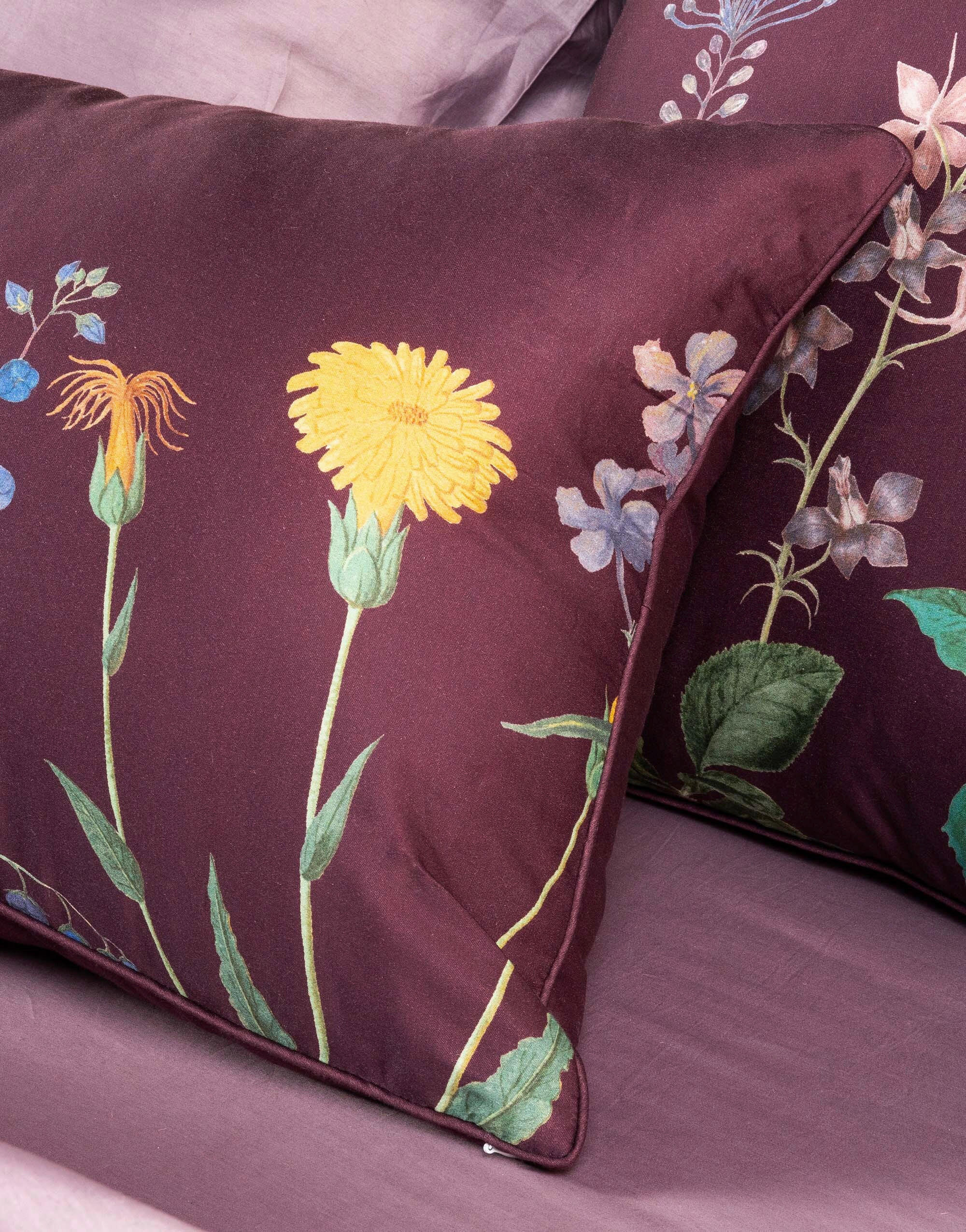 DEKORAČNÝ VANKÚŠ 40/90 cm - vínovočervená, Konventionell, textil (40/90cm) - Essenza