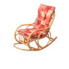 RELAXSESSEL Rückenkissen, Sitzkissen    - Terracotta/Honig, Natur, Holz/Textil (118/62/97cm) - MID.YOU