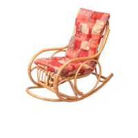 RELAXSESSEL Rückenkissen, Sitzkissen    - Terracotta/Honig, Natur, Holz/Textil (118/62/97cm) - MID.YOU