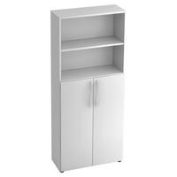 AKTENSCHRANK Weiß  - Weiß, KONVENTIONELL, Holzwerkstoff (80/188/34,6cm) - Venda