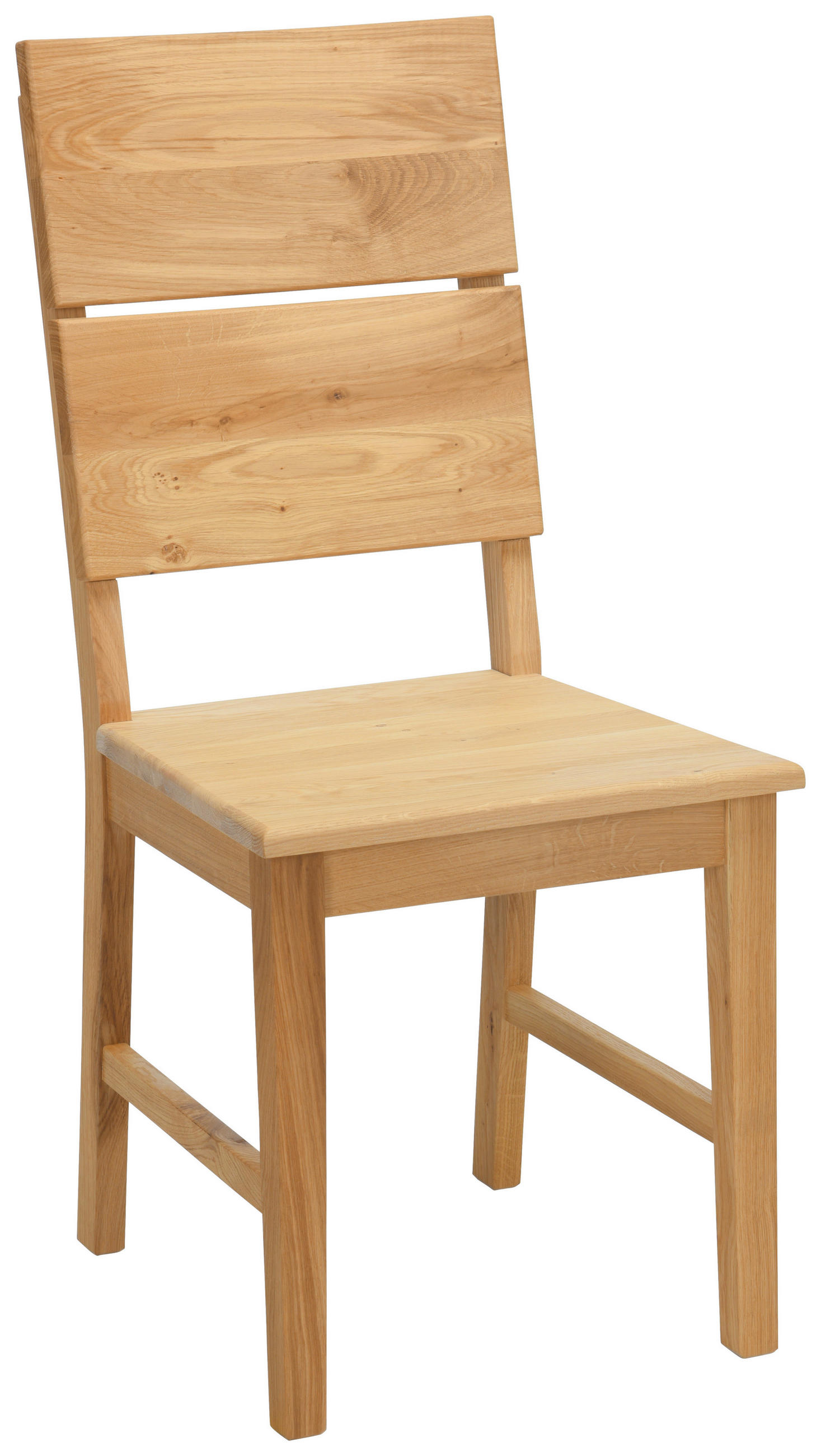 STUHL  abwischbar   Eichefarben  - Eichefarben, KONVENTIONELL, Holz (43/94,5/50cm) - Linea Natura