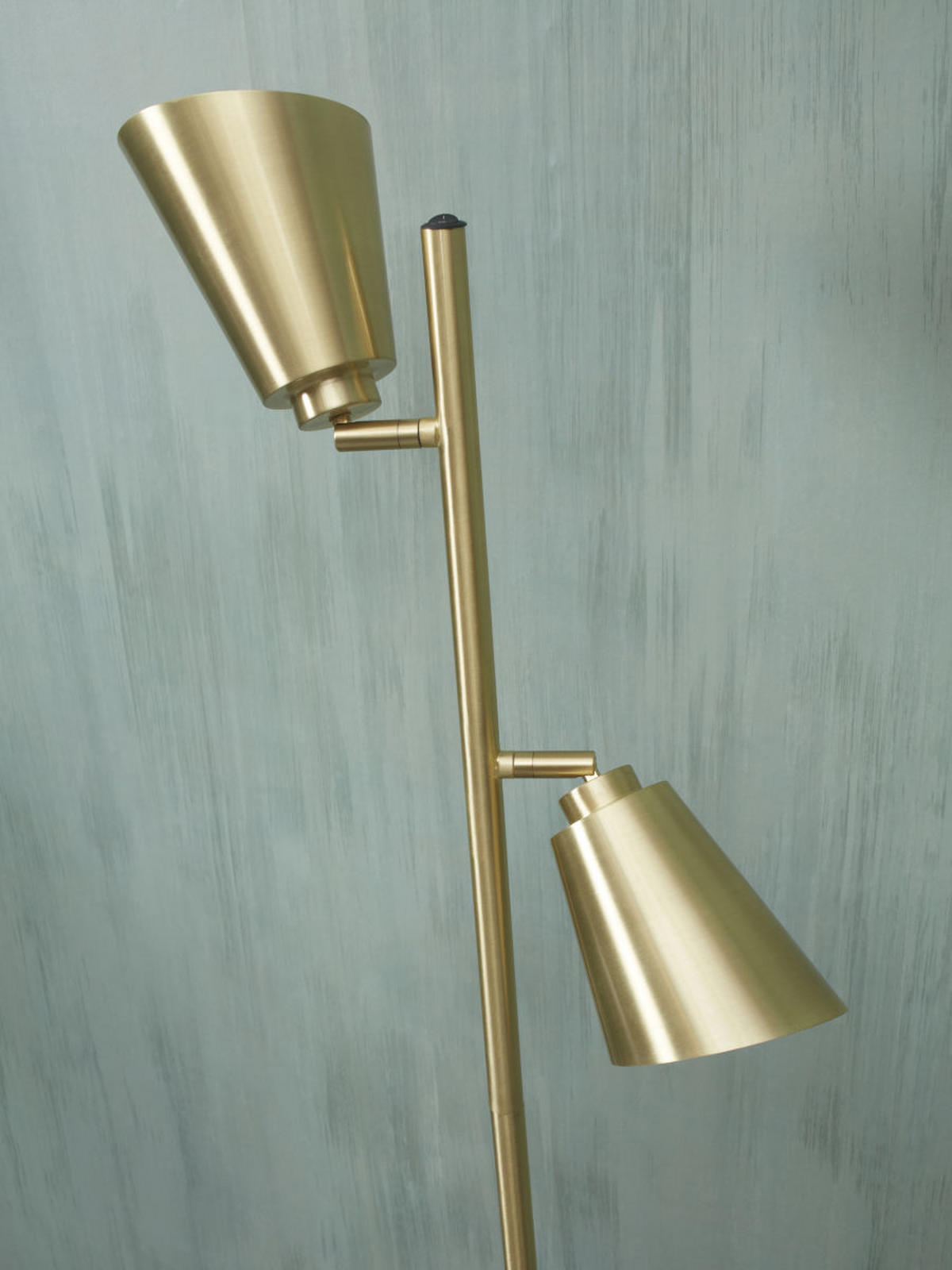 STEHLEUCHTE Bremen 25/162 cm   - Goldfarben, Basics, Metall (25/162cm) - It's about Romi
