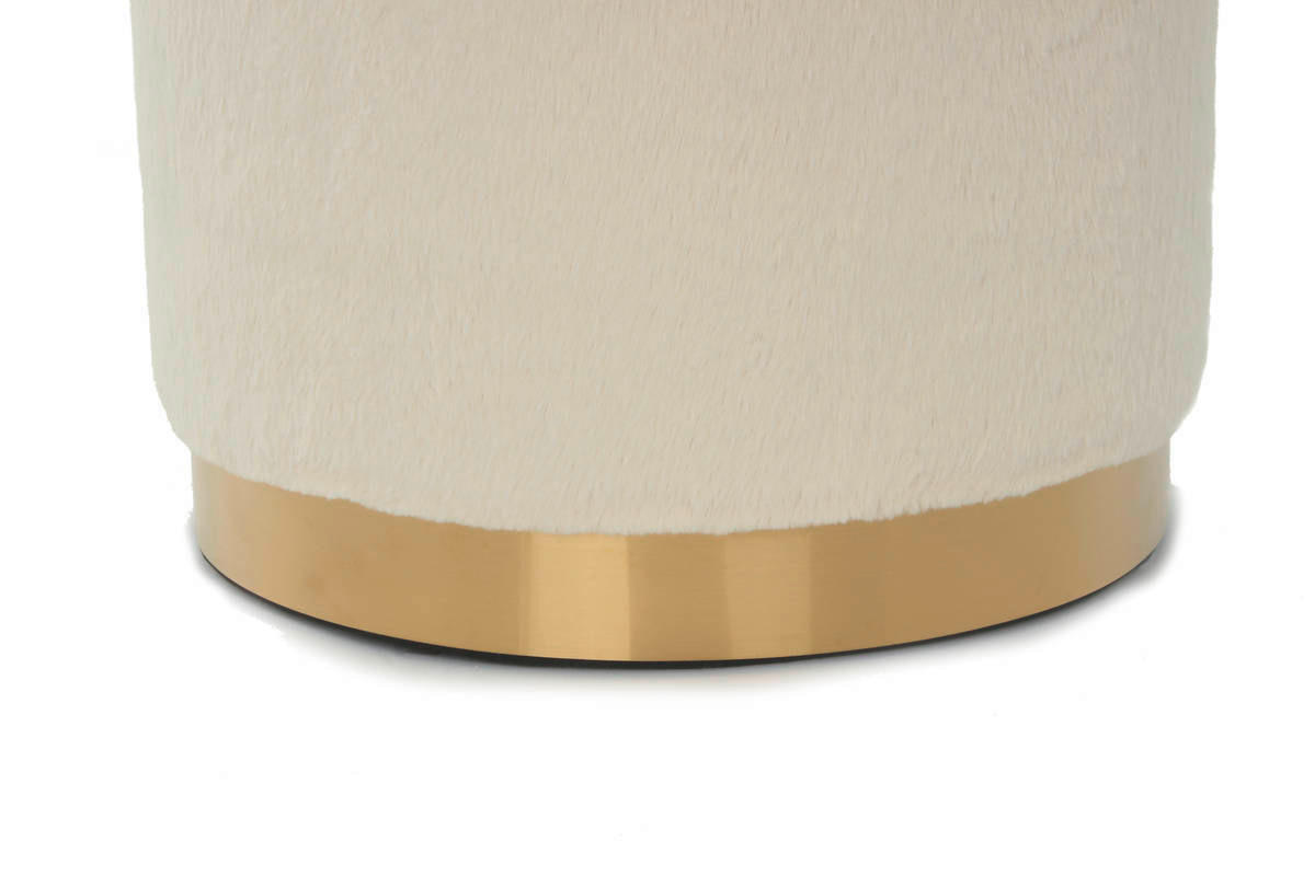 HOCKER Beige  - Beige, MODERN, Kunststoff (36/44/36cm) - Kayoom