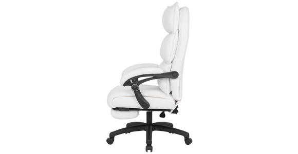 CHEFSESSEL Teddystoff Beige - Beige/Schwarz, Design, Kunststoff/Textil (64,5/112/120/65cm) - Carryhome