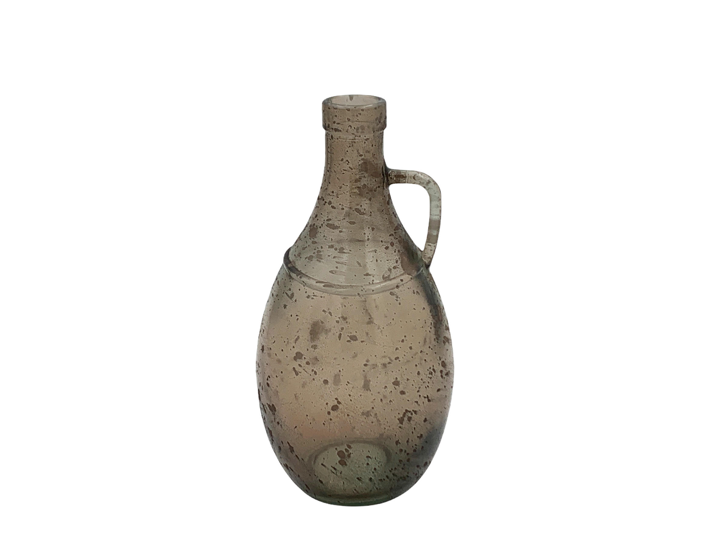 DEKORAČNÍ VÁZA, sklo,  - hnědá, Basics, sklo (13,5/26cm)