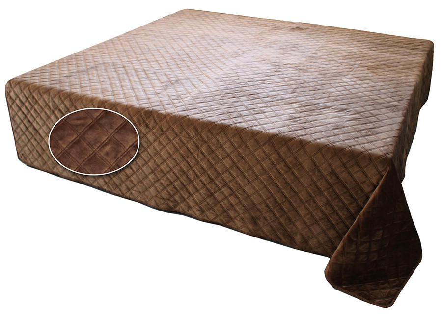 ÁGYTAKARÓ  - taupe, Basics, textil (220/2/230cm)